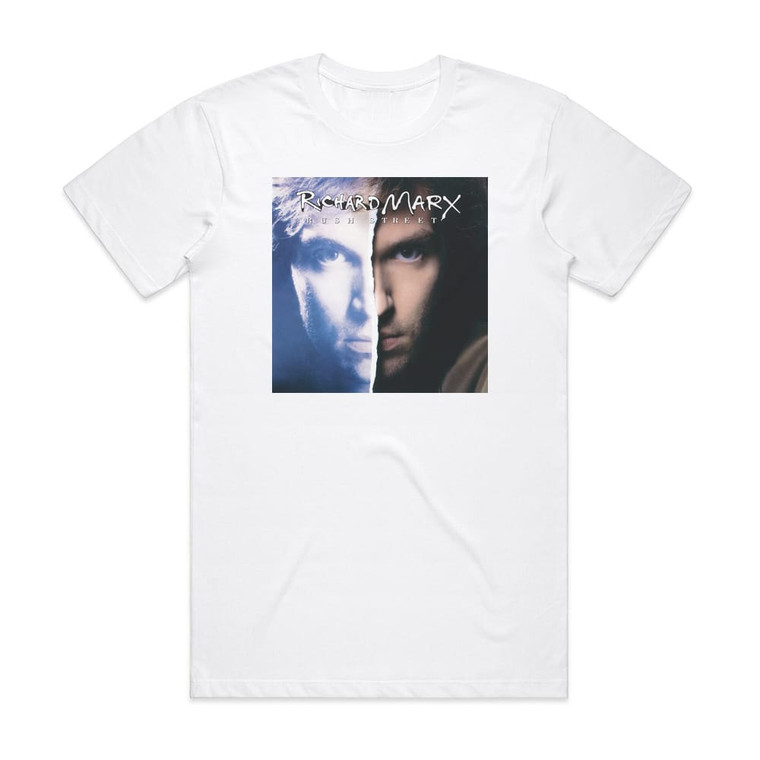 Richard Marx Rush Street Album Cover T-Shirt White