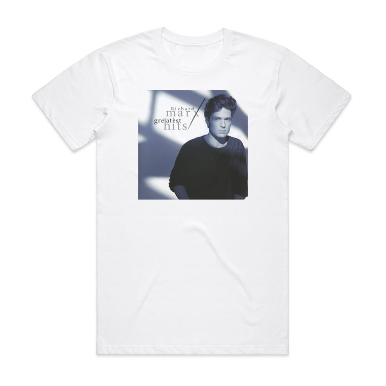 Richard Marx Greatest Hits Album Cover T-Shirt White