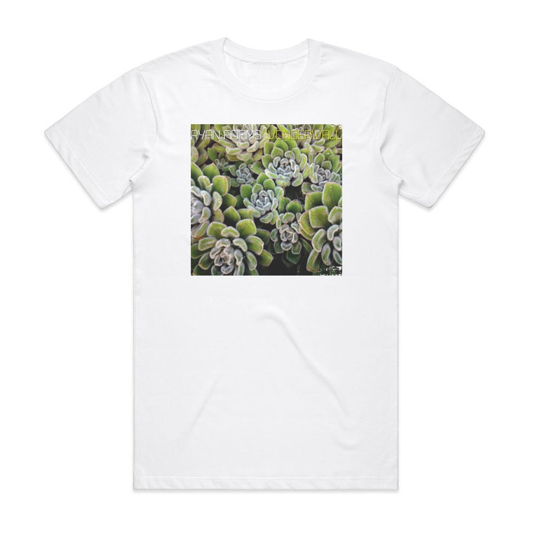 Ryan Adams Wonderwall Album Cover T-Shirt White