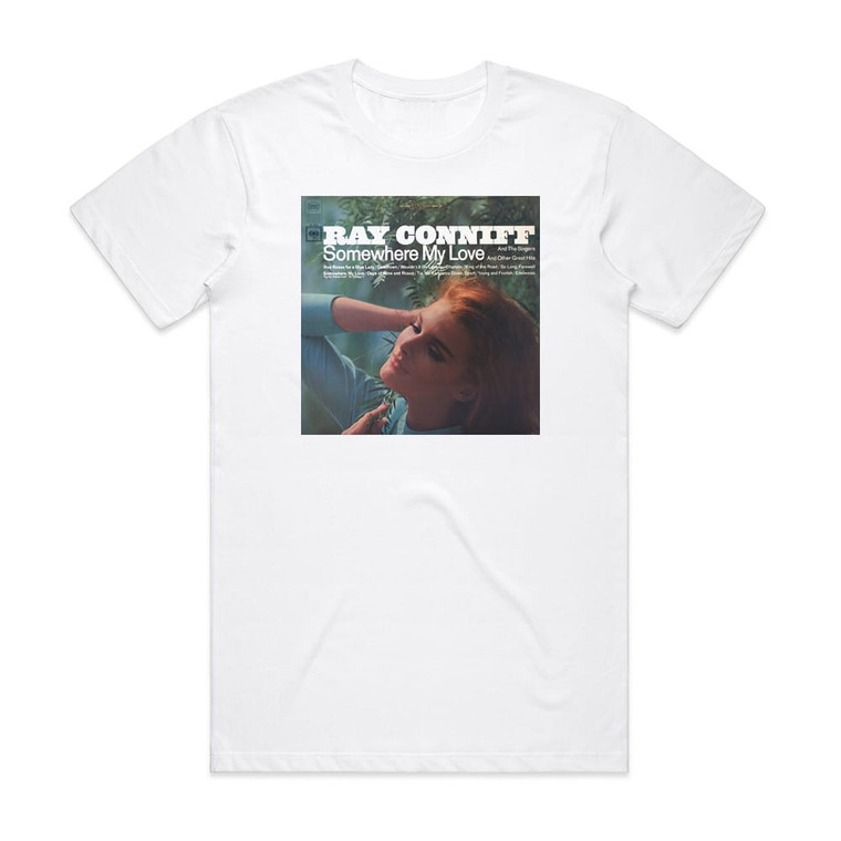 Ray Conniff Somewhere My Love Album Cover T-Shirt White