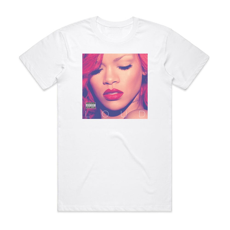 Rihanna Loud 1 Album Cover T-Shirt White