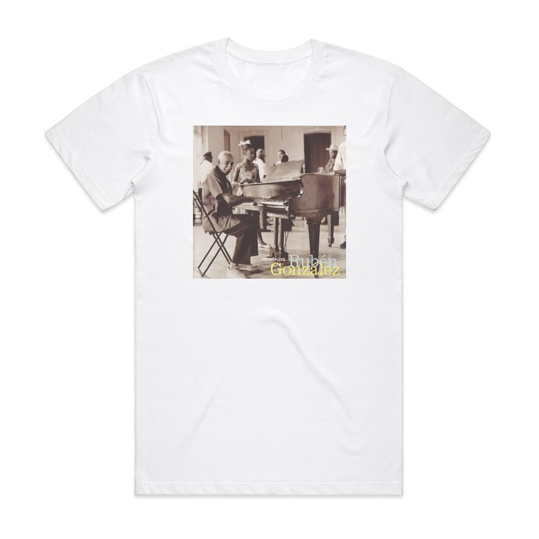 Ruben Gonzalez Introducing Rubn Gonzlez Album Cover T-Shirt White