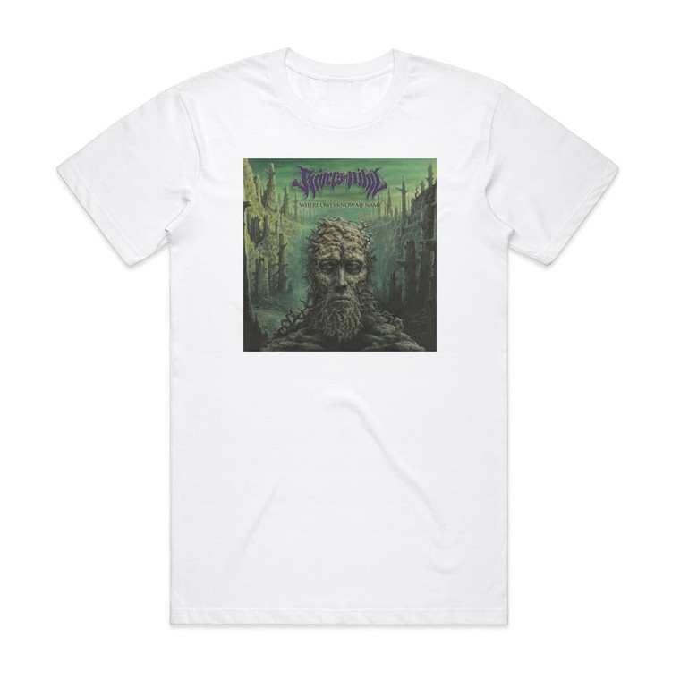 Rivers of Nihil Where Owls Know My Name Album Cover T-Shirt White