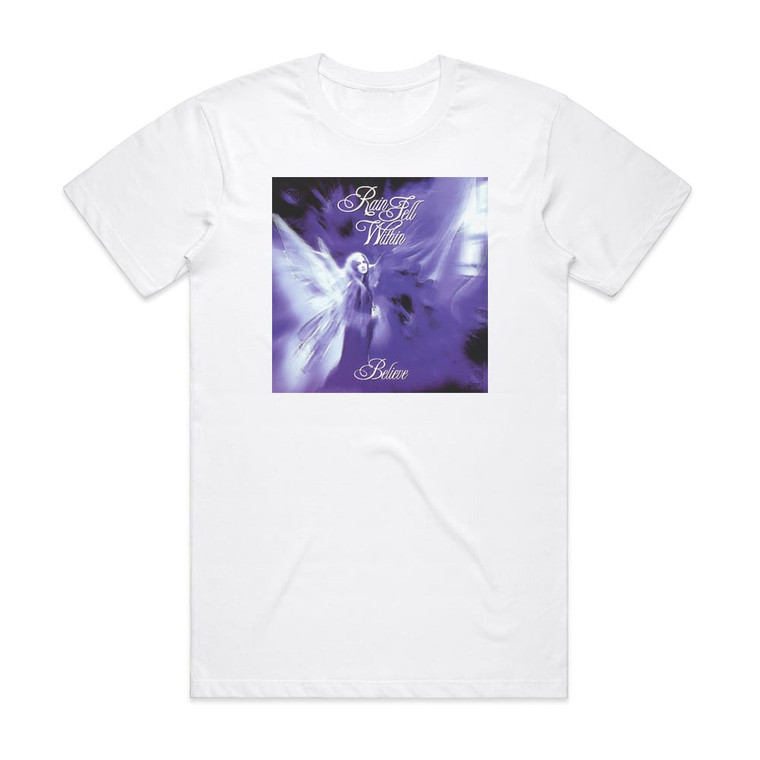 Rain Fell Within Believe Album Cover T-Shirt White