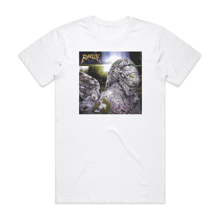 Rage End Of All Days Album Cover T-Shirt White