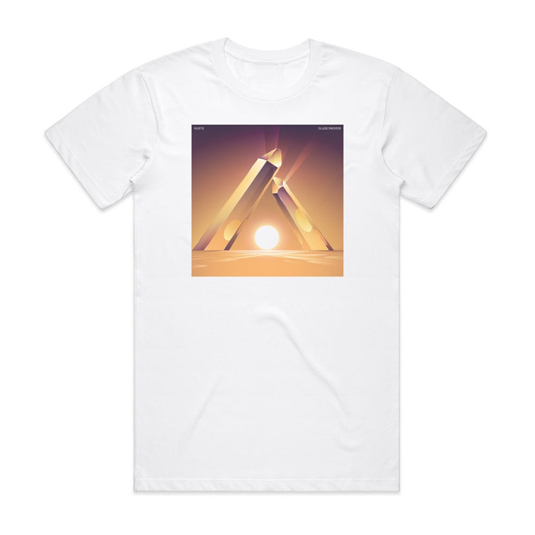 Rustie Glass Swords Album Cover T-Shirt White
