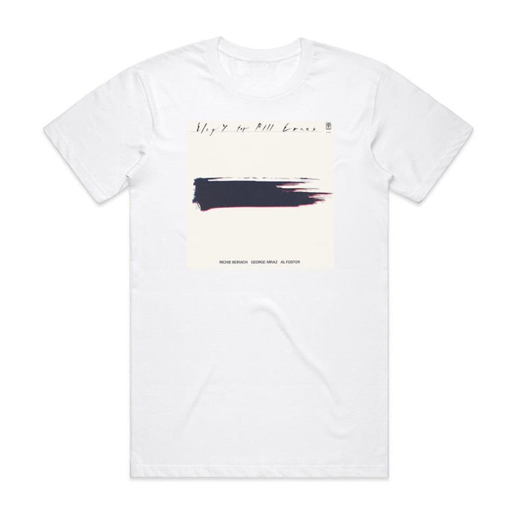 Richie Beirach Elegy For Bill Evans Album Cover T-Shirt White