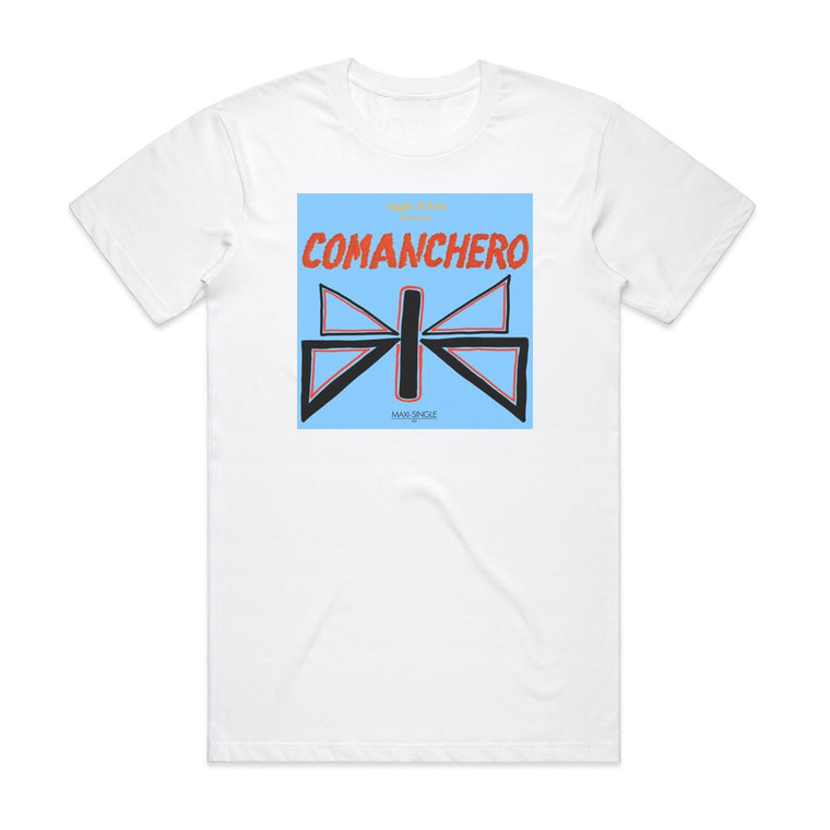 Raggio di Luna Comanchero Album Cover T-Shirt White