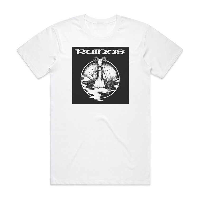 Ruinas Ruinas Album Cover T-Shirt White