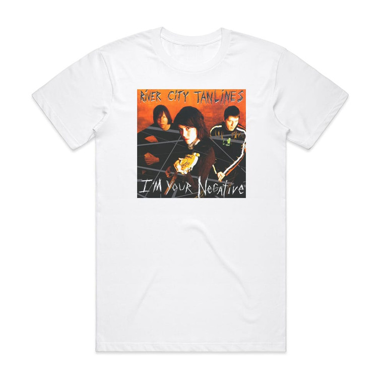River City Tanlines Im Your Negative Album Cover T-Shirt White