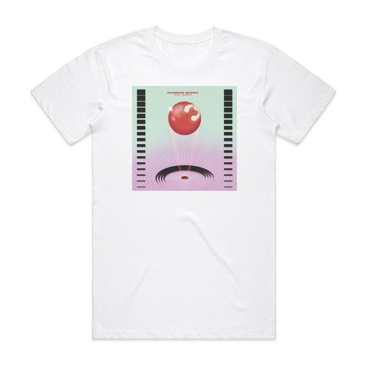 Rainbow Arabia Fm Sushi Album Cover T-Shirt White