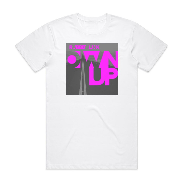 Rabbit Junk Own Up Album Cover T-Shirt White