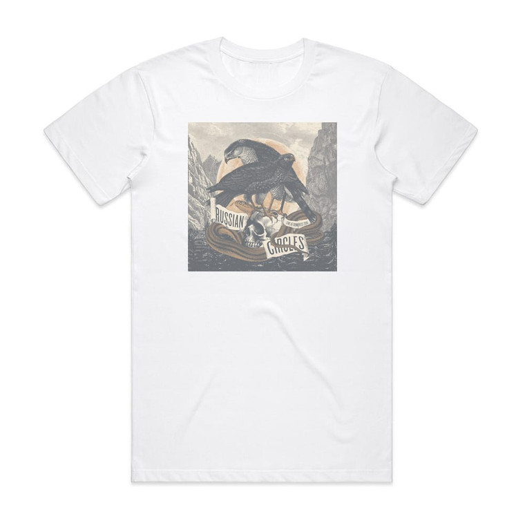 Russian Circles Live At Dunk Fest Album Cover T-Shirt White