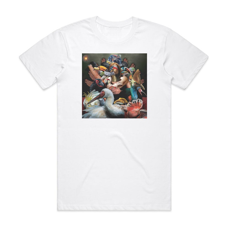 Rx Bandits Mandala Album Cover T-Shirt White