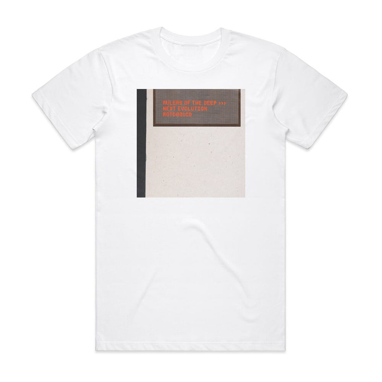 Rulers of the Deep Next Evolution Album Cover T-Shirt White
