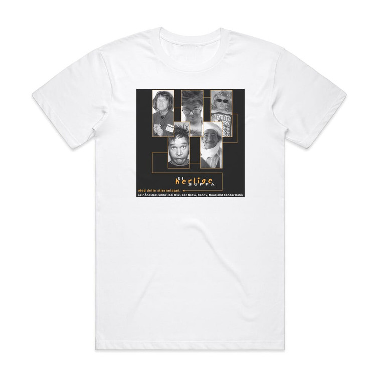 Sibbe fra Sandnes Ei Herlige Subba Album Cover T-Shirt White