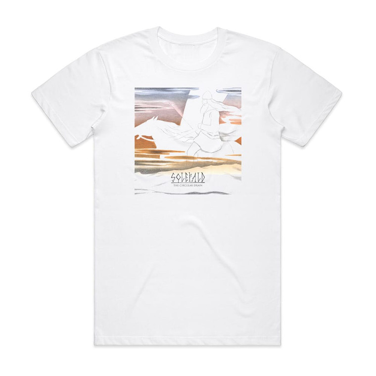 Solefald The Circular Drain Album Cover T-Shirt White