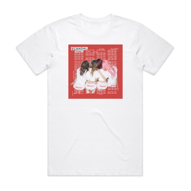 SCANDAL Honey Album Cover T-Shirt White