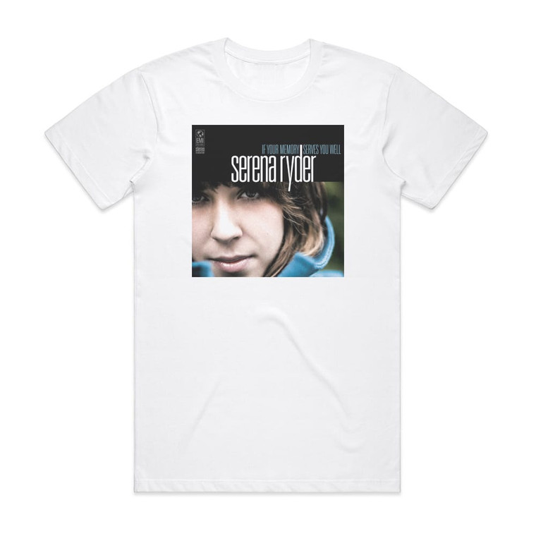 Serena Ryder If Your Memory Serves You Well Album Cover T-Shirt White