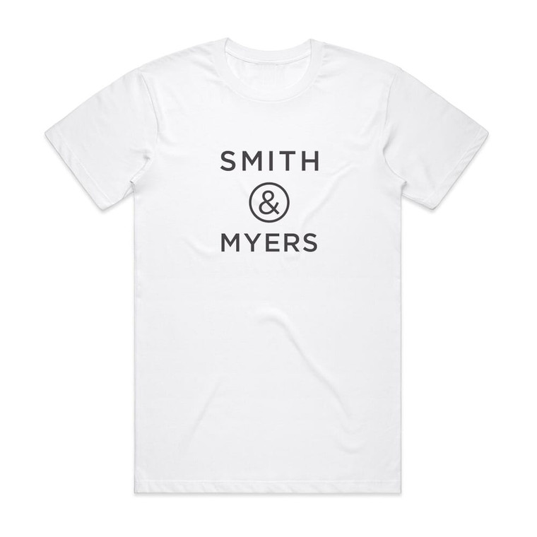 Smith and Myers Acoustic Sessions Album Cover T-Shirt White