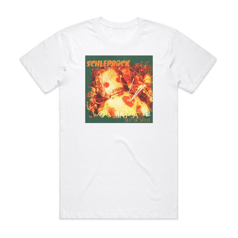 Schleprock Out Of Spite Album Cover T-Shirt White