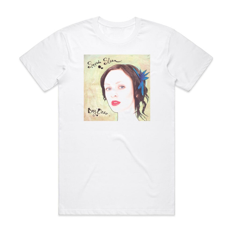Sarah Slean Day One Album Cover T-Shirt White