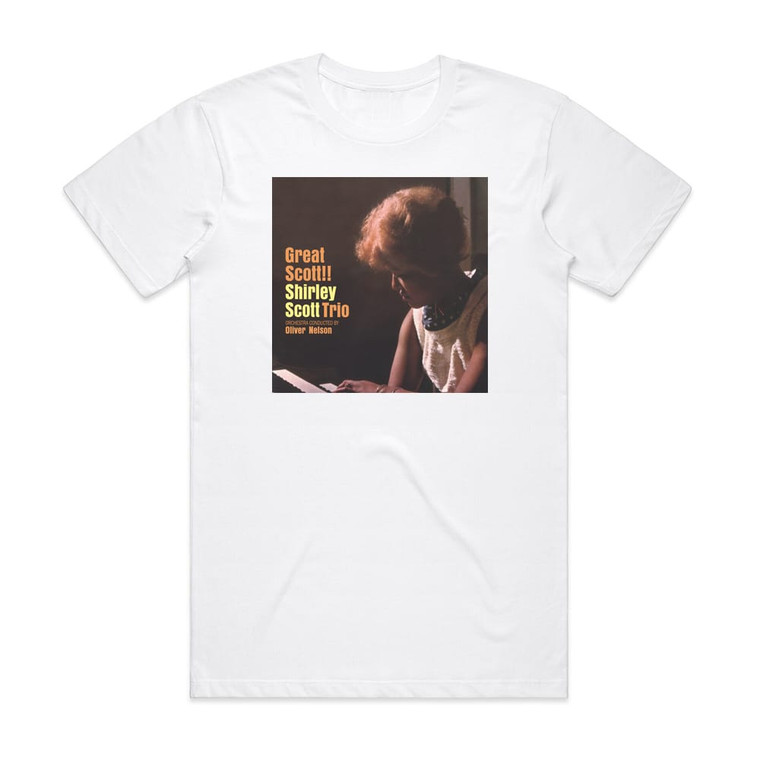 Shirley Scott Great Scott Album Cover T-Shirt White