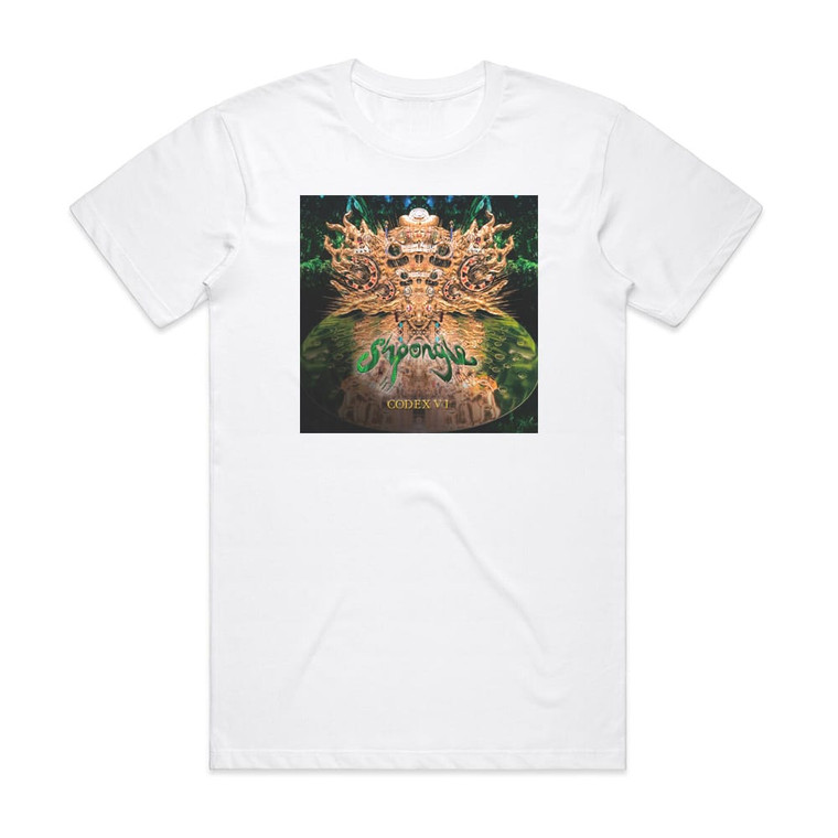 Shpongle Codex Vi Album Cover T-Shirt White