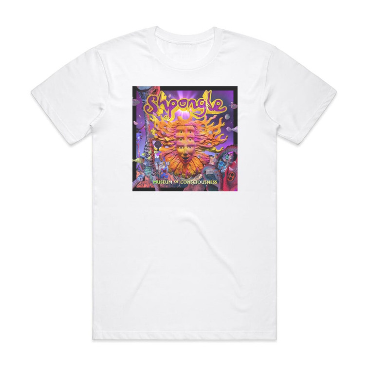 Shpongle Museum Of Consciousness Album Cover T-Shirt White