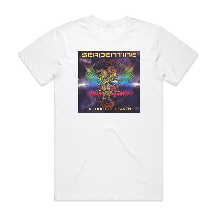 Serpentine A Touch Of Heaven Album Cover T-Shirt White
