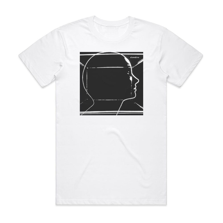 Slowdive Slowdive 1 Album Cover T-Shirt White