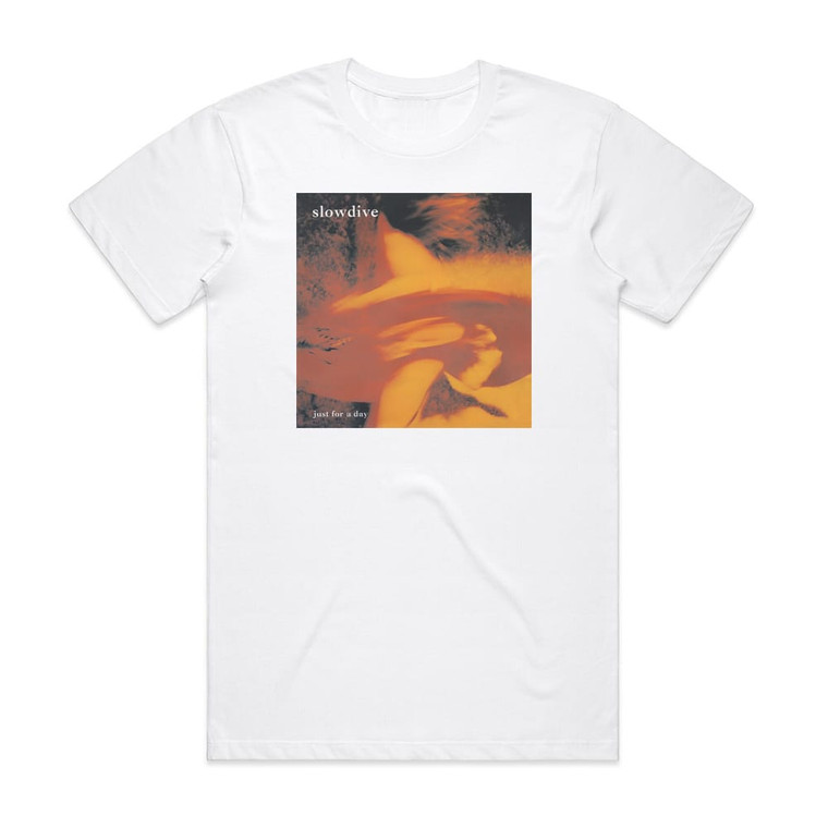 Slowdive Just For A Day Album Cover T-Shirt White