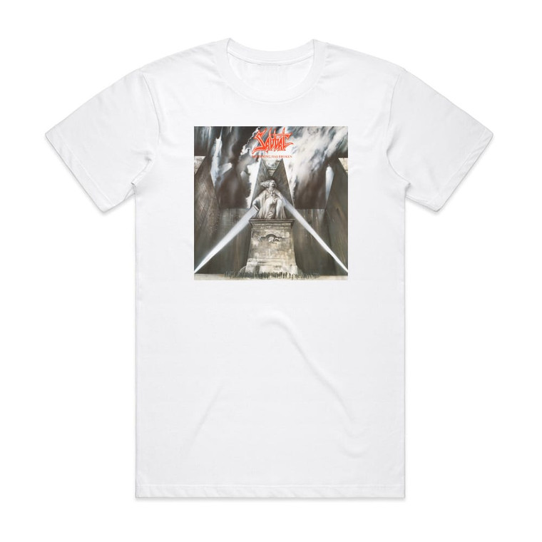 Sabbat Mourning Has Broken Album Cover T-Shirt White