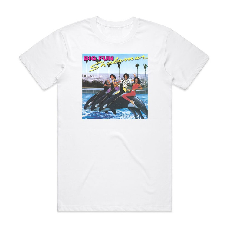 Shalamar Big Fun Album Cover T-Shirt White