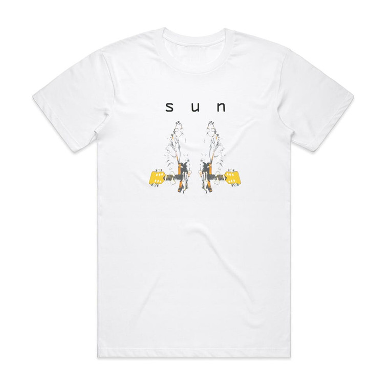 Sun Sun Album Cover T-Shirt White