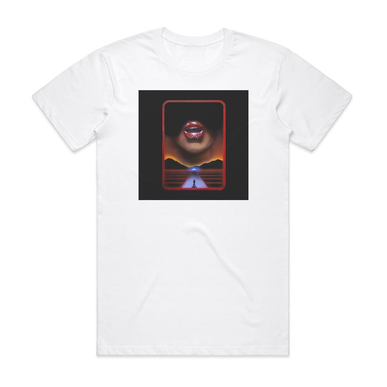 Sleeping With Sirens Gossip Album Cover T-Shirt White