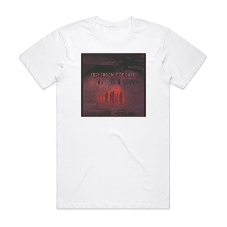 Suspended Memories Forgotten Gods Album Cover T-Shirt White
