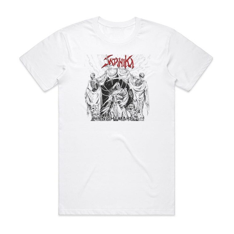 Satanika Nightmare Album Cover T-Shirt White