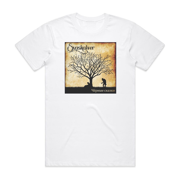 Svaskalver  1 Album Cover T-Shirt White