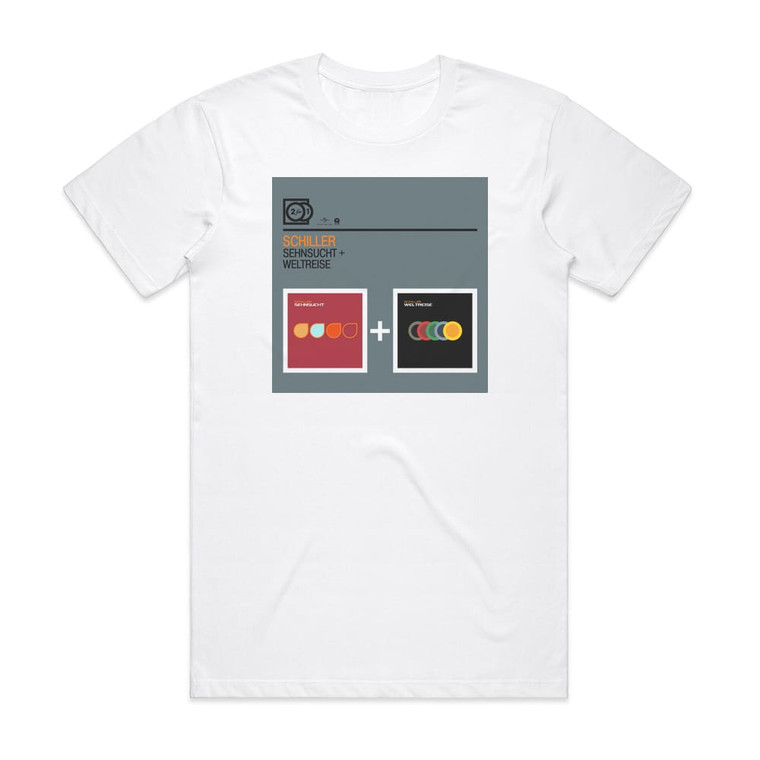 Schiller Sehnsucht Weltreise Album Cover T-Shirt White