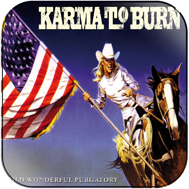 Karma to Burn Wild Wonderful Purgatory Album Cover Sticker