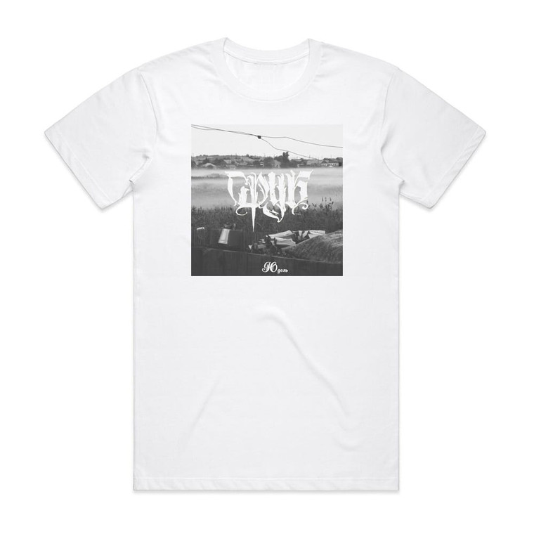 Srub Empty 4 Album Cover T-Shirt White