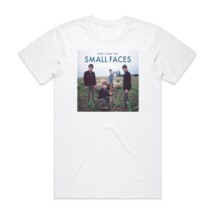 Small Faces Here Come The Small Faces Album Cover T-Shirt White