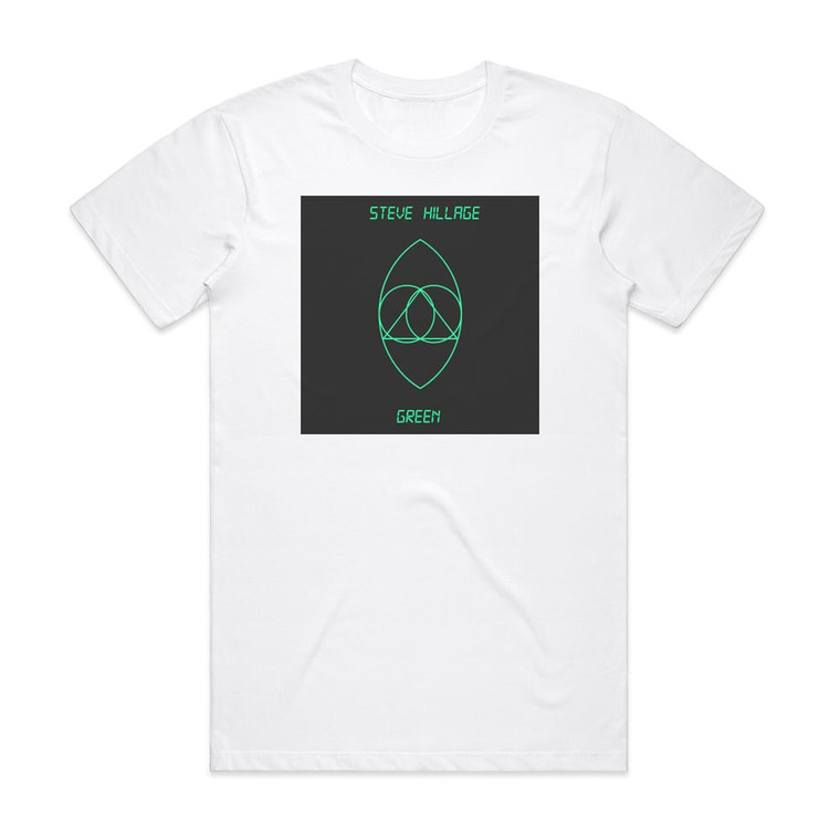 Steve Hillage Green Album Cover T-Shirt White