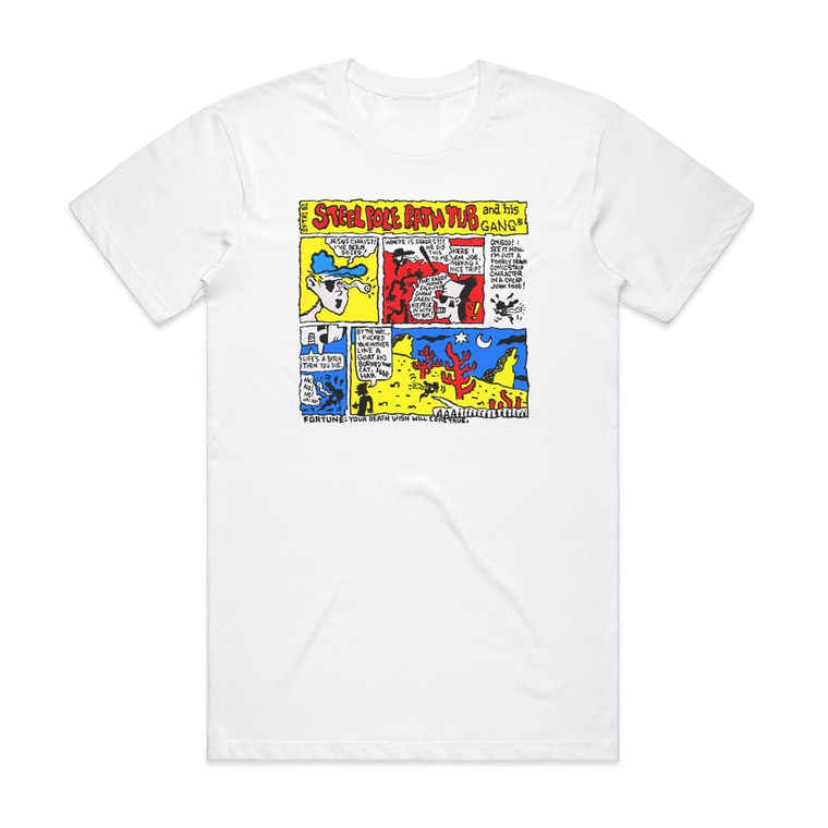 Steel Pole Bath Tub Arizona Garbage Truck Voodoo Chile Album Cover T-Shirt White