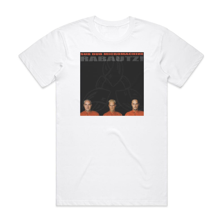 Sub Dub Micromachine Rabautz Album Cover T-Shirt White
