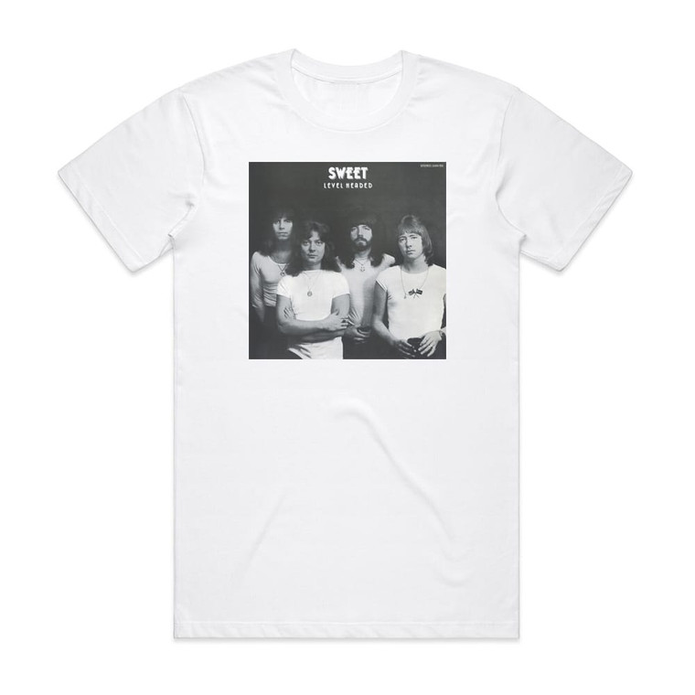 Sweet Level Headed 1 Album Cover T-Shirt White