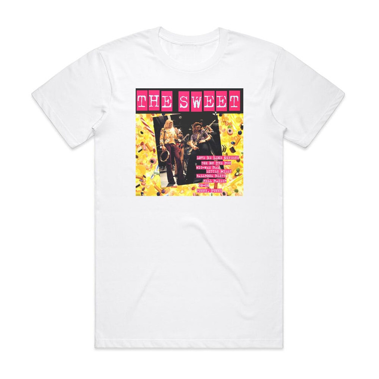 Sweet The Sweet Album Cover T-Shirt White