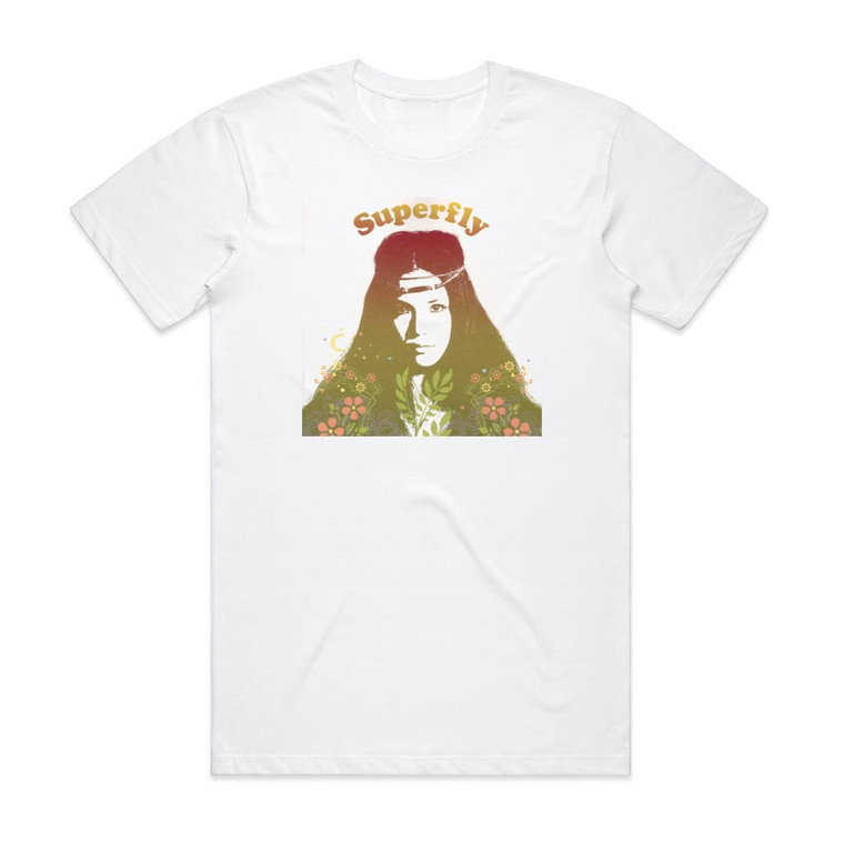 Superfly Superfly Album Cover T-Shirt White