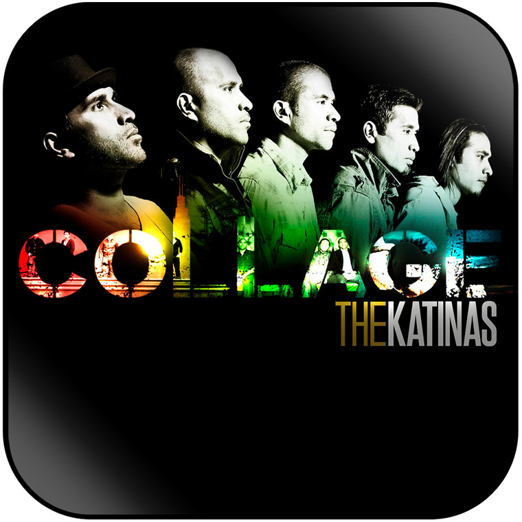 The Katinas Collage Album Cover Sticker